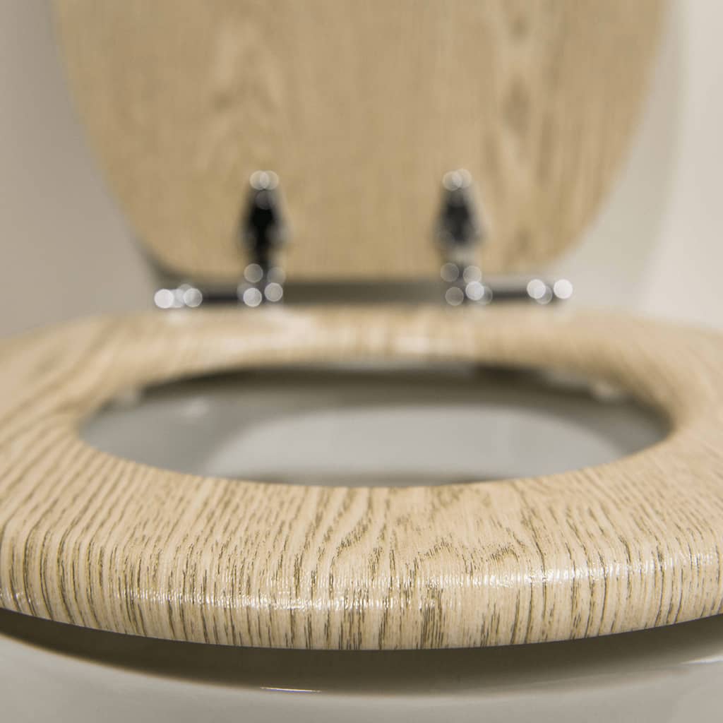 Tiger Sedile Wc A Chiusura Morbida Scaffold In Mdf Marrone 252022546
