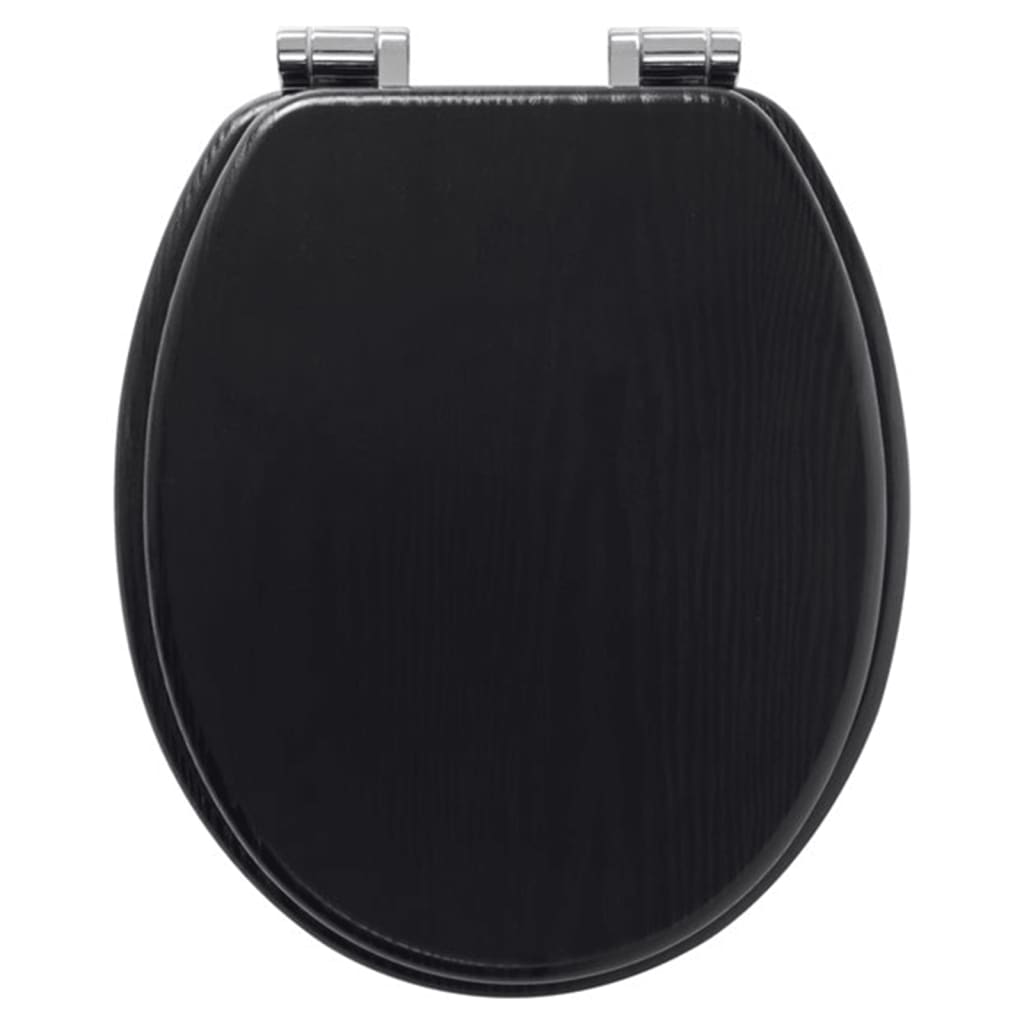 Tiger Sedile Wc A Chiusura Morbida Blackwash In Mdf Nero 252030746