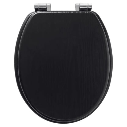 Tiger Sedile Wc A Chiusura Morbida Blackwash In Mdf Nero 252030746