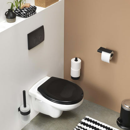 Tiger Spazzola Per Wc Con Supporto Bold Nero Opaco
