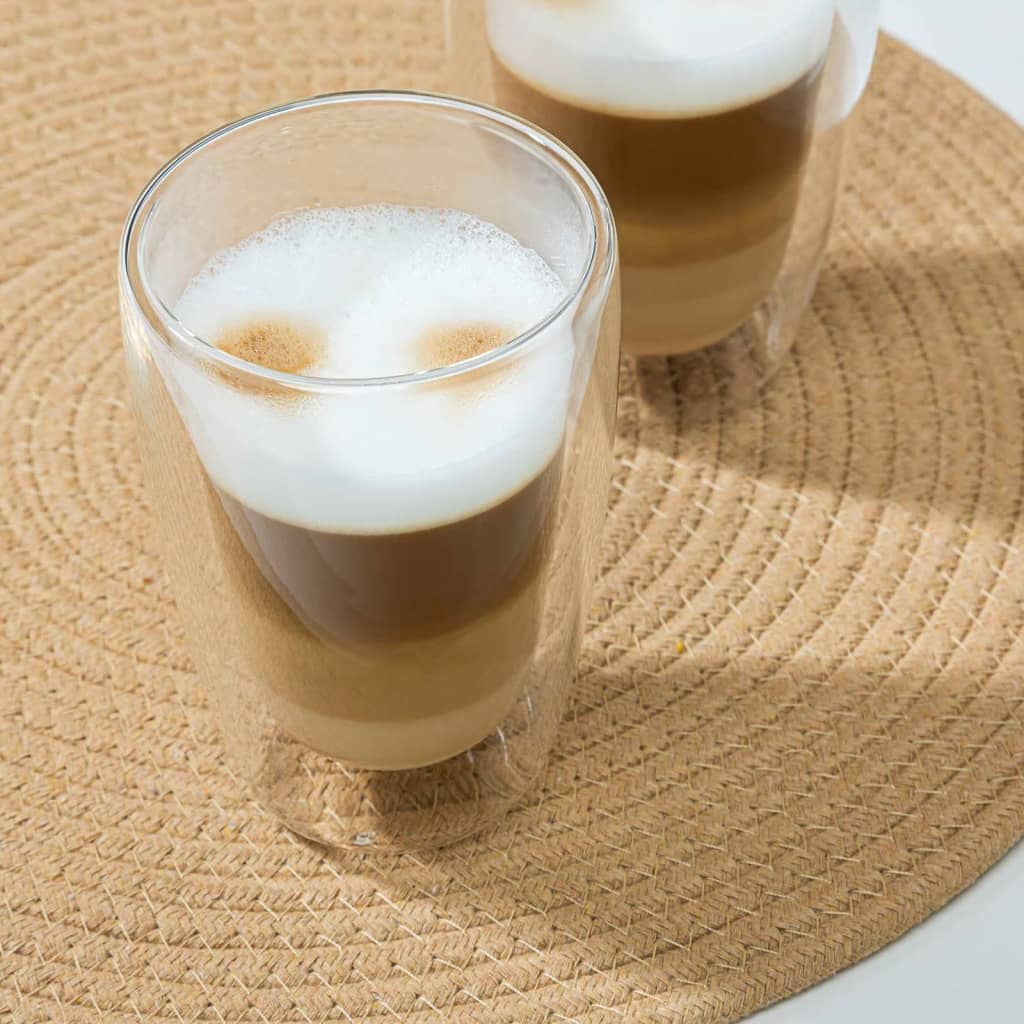 Hi Set Bicchieri Latte Macchiato 2 Pz 400 Ml Trasparente