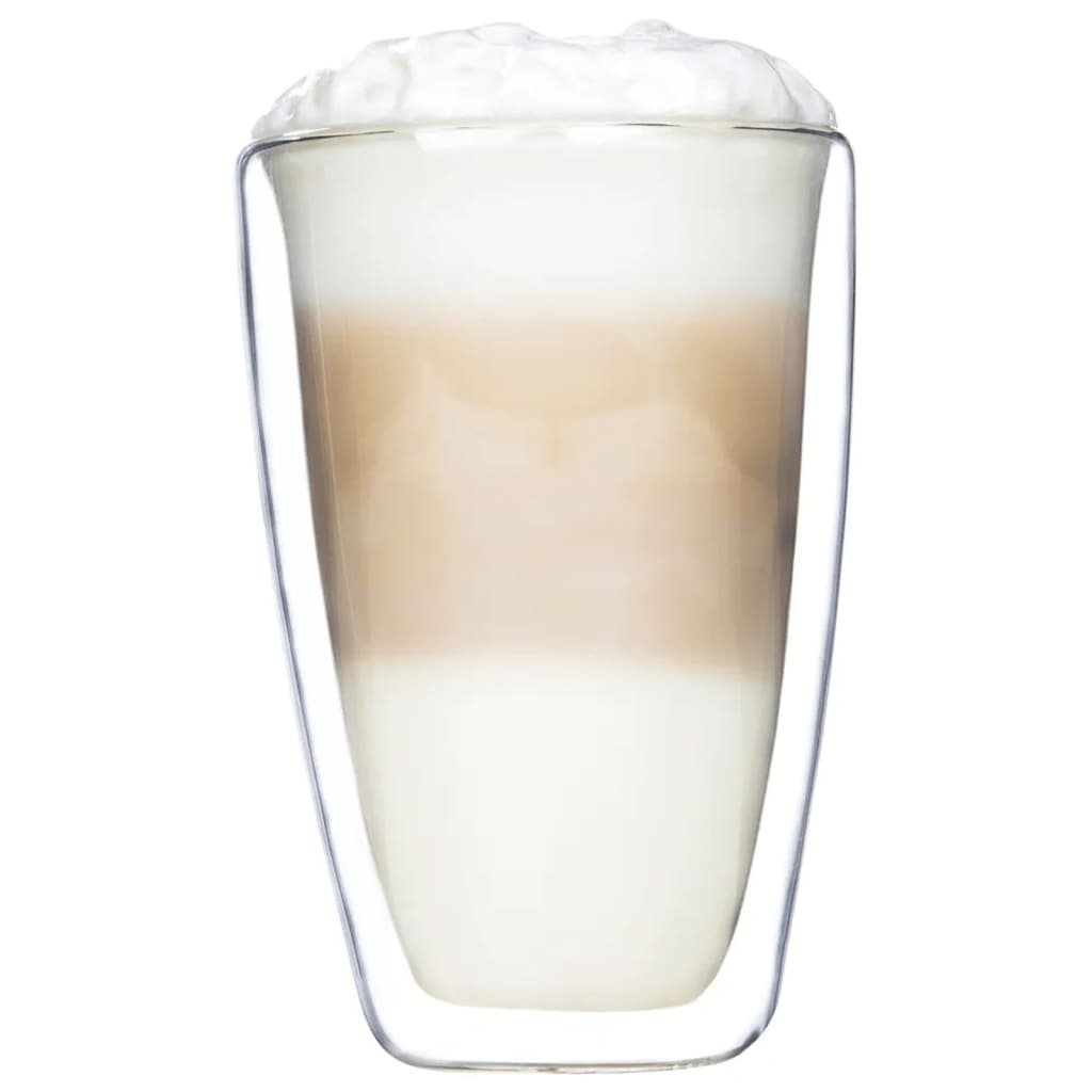 Hi Set Bicchieri Latte Macchiato 2 Pz 400 Ml Trasparente