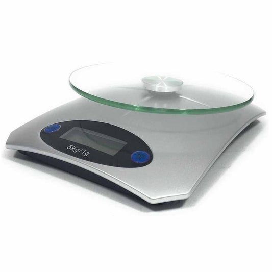 Hi Bilancia Da Cucina Digitale Argento