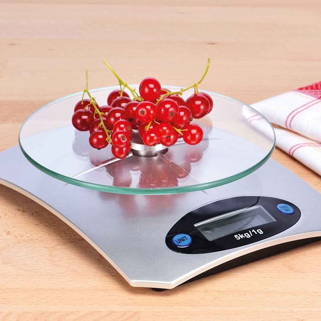 Hi Bilancia Da Cucina Digitale Argento