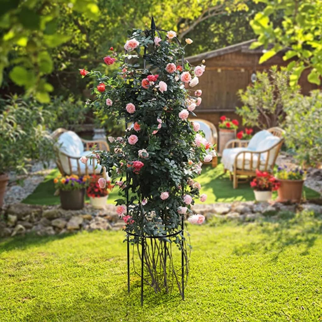 Hi Arco Da Giardino Verde 40X40X200 Cm In Acciaio