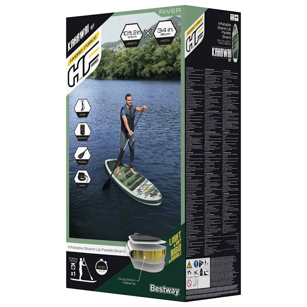 Bestway Set Da Sup Gonfiabile Hydro-Force Kahawai 310X86X15 Cm