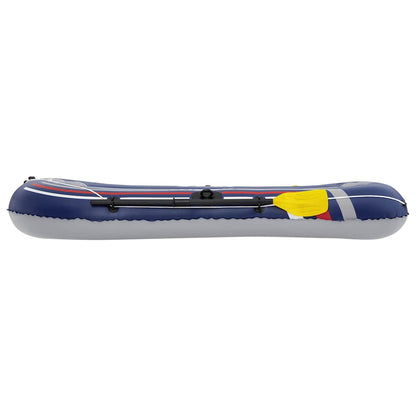 Bestway Gommone Gonfiabile Hydro-Force Con Pompa E Remi Blu Argento