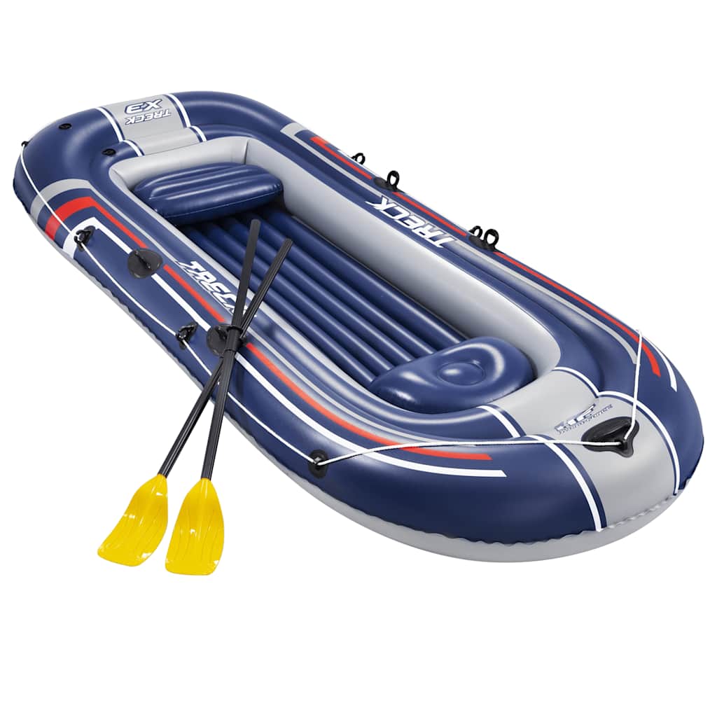 Bestway Hydro-Force Gommone Gonfiabile Treck X3 307X126 Cm