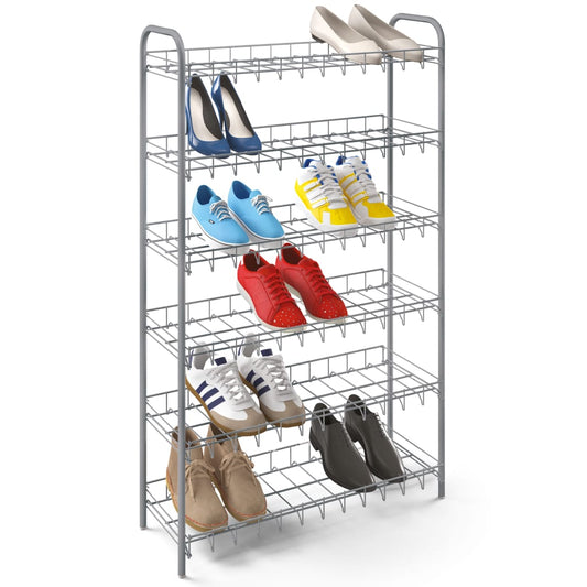 Metaltex Scarpiera A 6 Livelli Shoe 6 Grigio