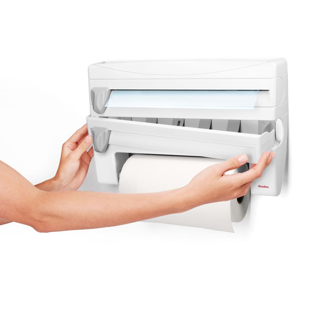 Metaltex Portarotolo Da Cucina Roll 'N Roll