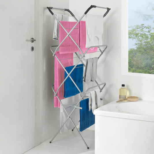 Metaltex Stendibiancheria A 3 Livelli Tec Concerto Slim 9,5 M
