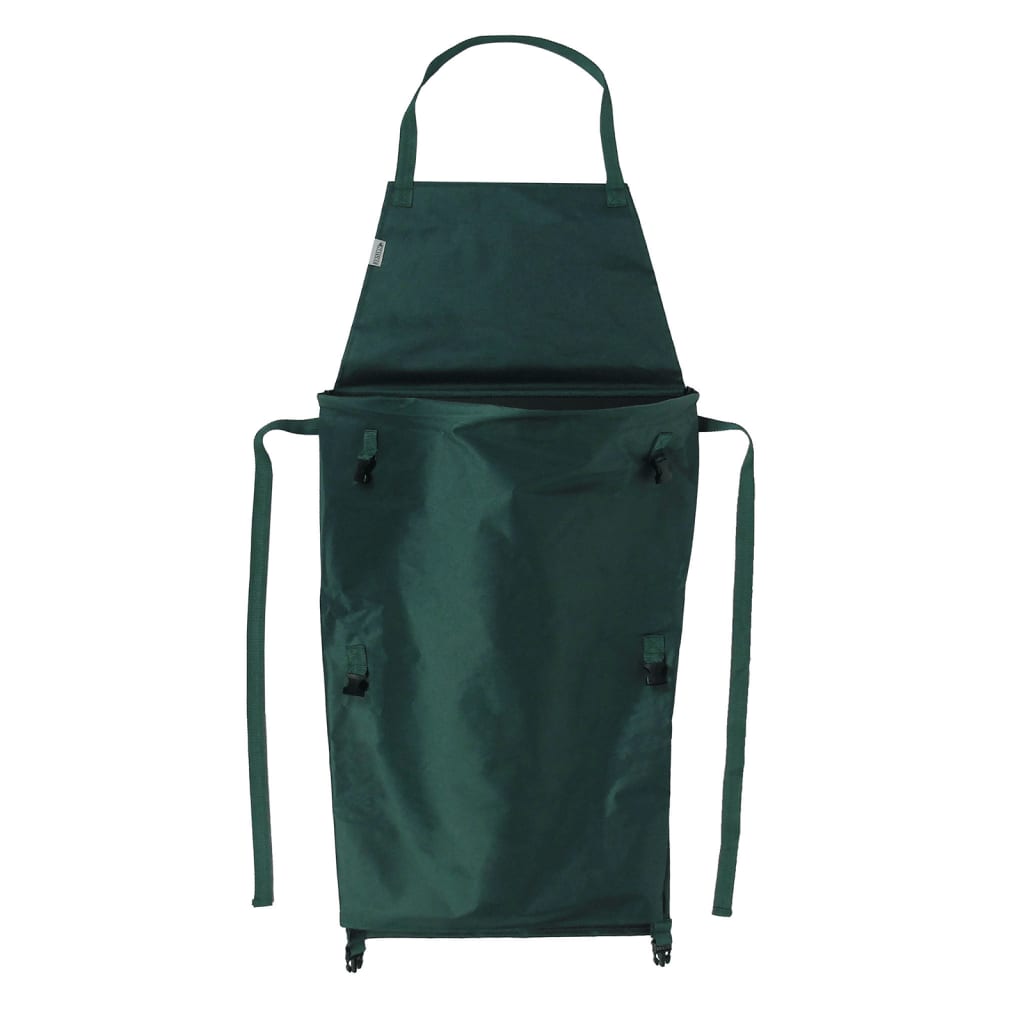 Nature Grembiule Da Giardino Con Tasca Pieghevole 130X55 Cm Verde
