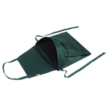 Nature Grembiule Da Giardino Con Tasca Pieghevole 130X55 Cm Verde