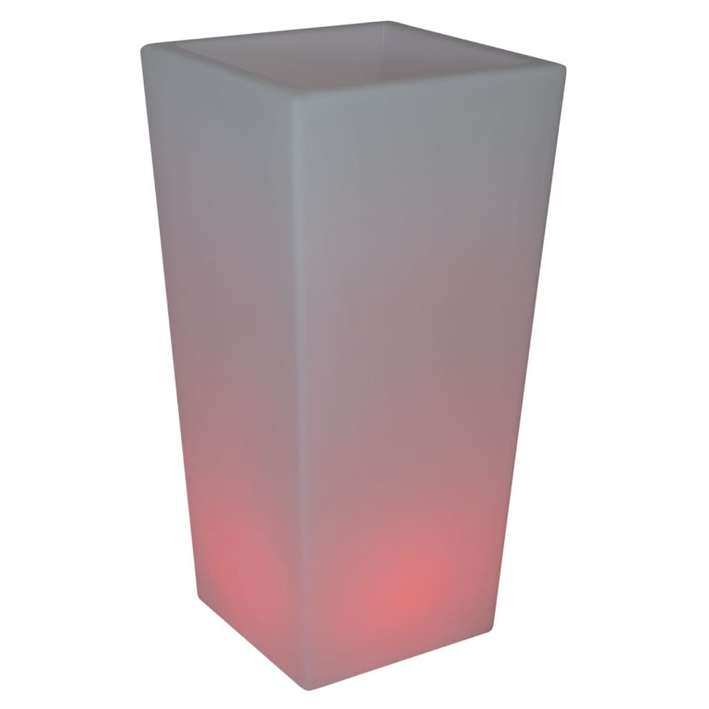 Eurotrail Lampada Led Ricaricabile/Vaso Di Fiori Rotondo 80 Cm