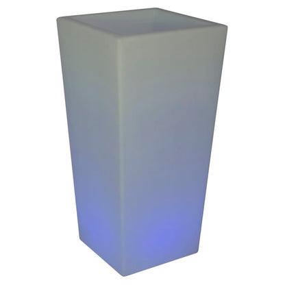Eurotrail Lampada Led Ricaricabile/Vaso Di Fiori Rotondo 80 Cm