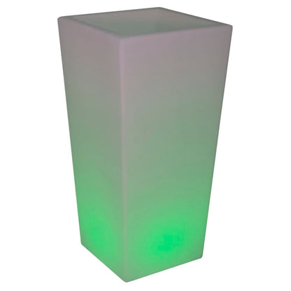 Eurotrail Lampada Led Ricaricabile/Vaso Di Fiori Rotondo 80 Cm