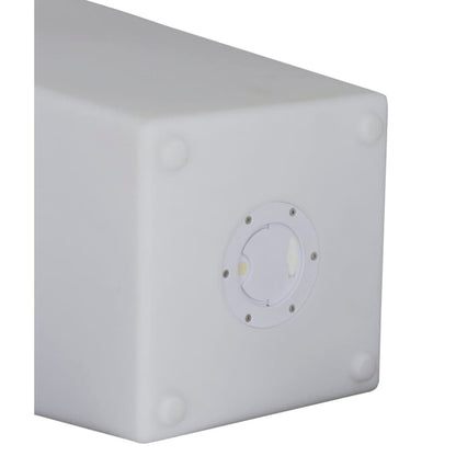 Eurotrail Lampada Led Ricaricabile/Vaso Di Fiori Rotondo 80 Cm