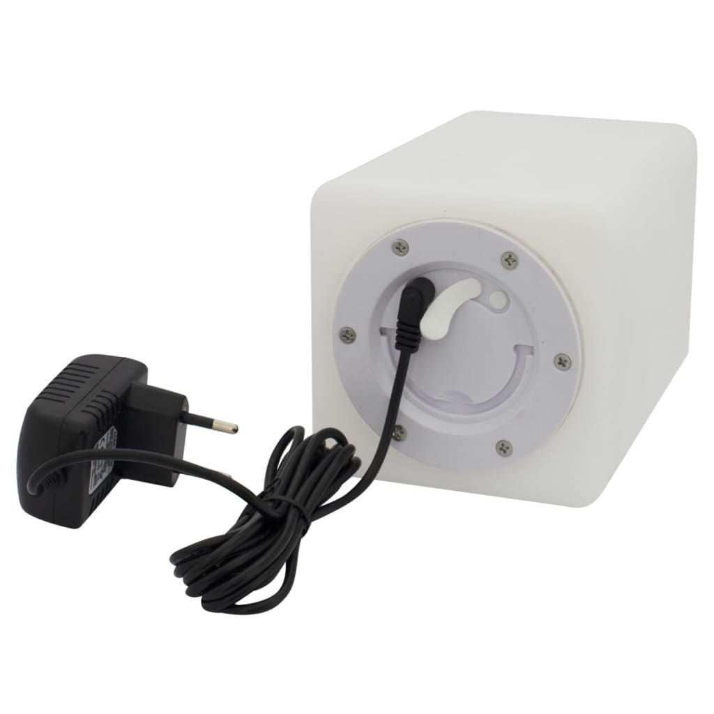 Eurotrail Lampada Led Ricaricabile/Vaso Di Fiori Rotondo 80 Cm