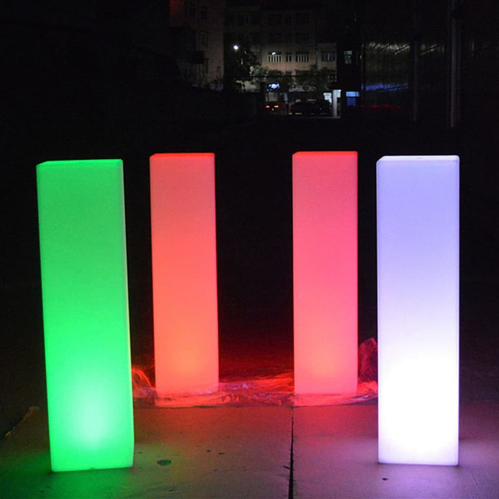 Eurotrail Lampada Da Terra Quadrata Ricaricabile A Led 80 Cm