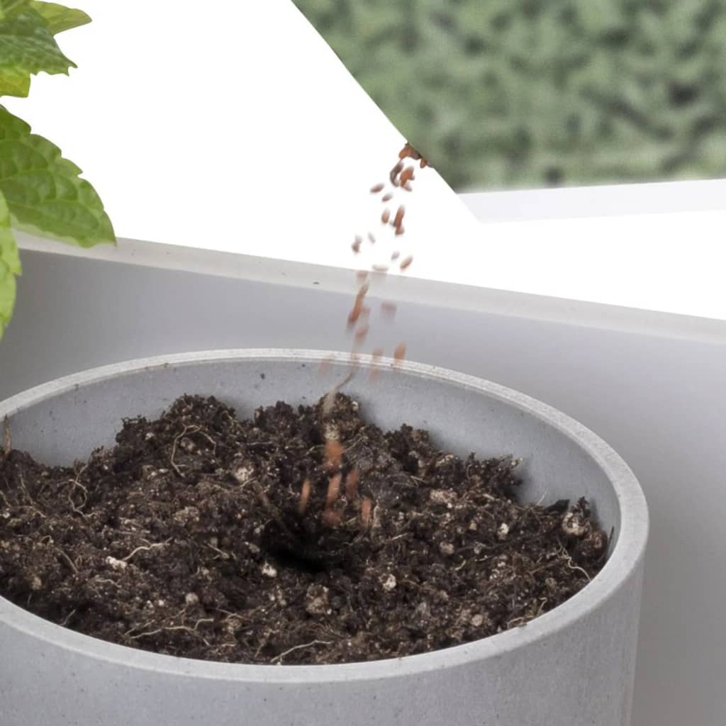 Smartwares Lampada Da Coltivazione A Led Da Giardino 9W Bianca Grigio Scuro