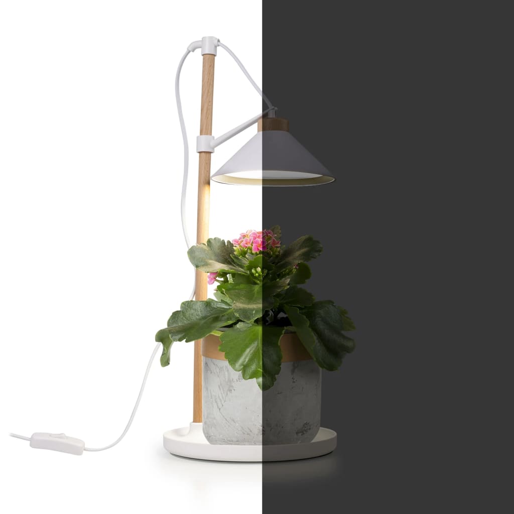Smartwares Lampada Da Coltivazione A Led Da Giardino 9W Bianca Grigio Scuro