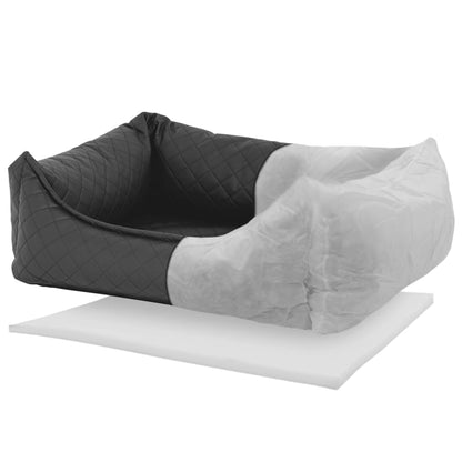 Madison Letto Per Cani Skai Check Grigio