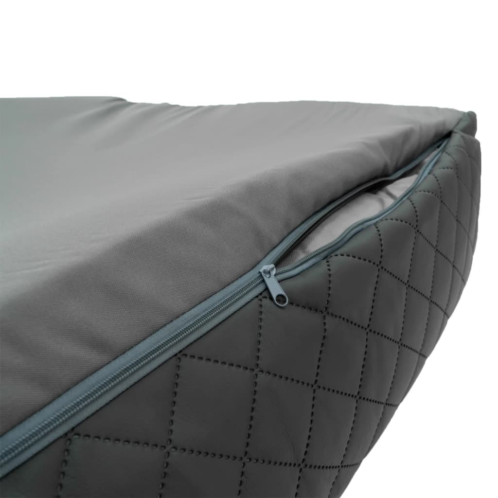 Madison Letto Per Cani Skai Check Grigio
