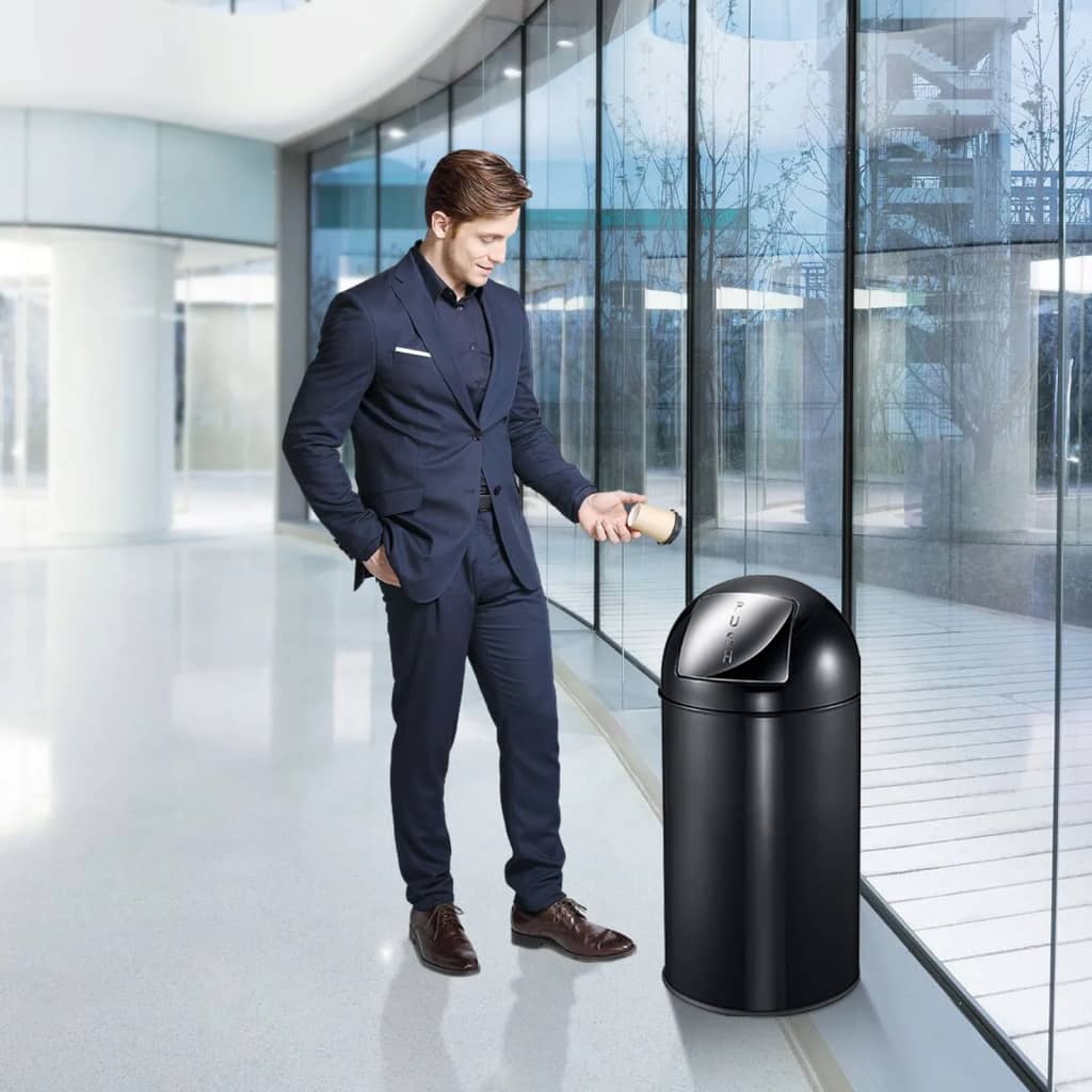 Eko Pattumiera Con Coperchio A Pressione 40 L
