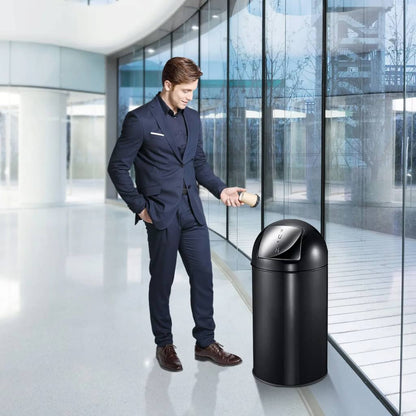 Eko Pattumiera Con Coperchio A Pressione 40 L