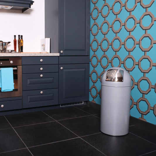Eko Pattumiera Con Coperchio A Pressione 40 L