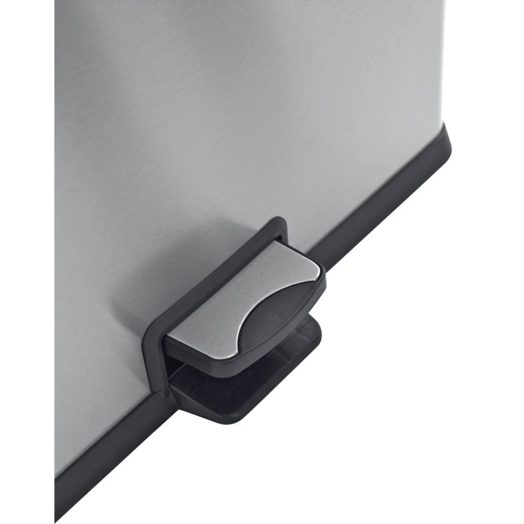 Eko Pattumiera A Pedale Rejoice 3X12 L Argento Opaco
