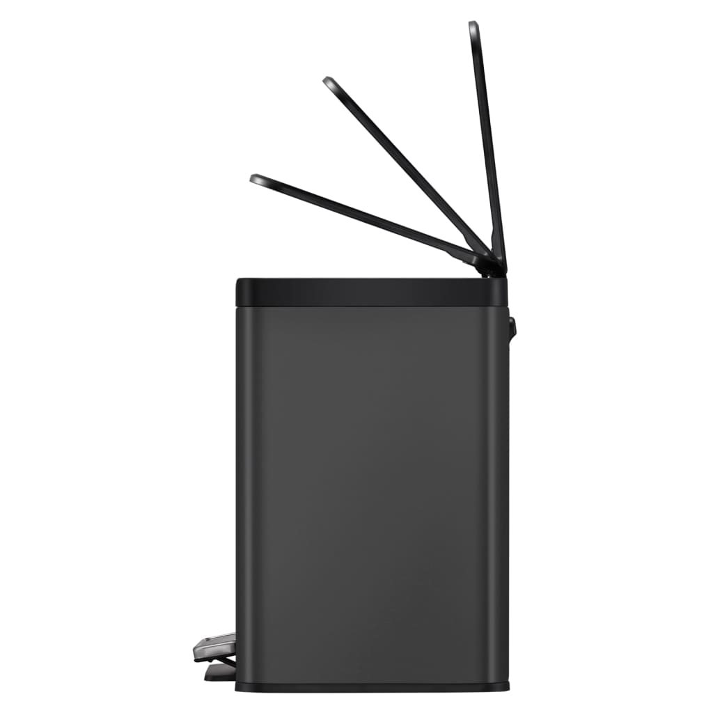 Eko Pattumiera A Pedale Essential 20 L+9 L Nera