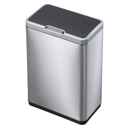 Eko Pattumiera Con Sensore Mirage 2X20 L Argento Opaco