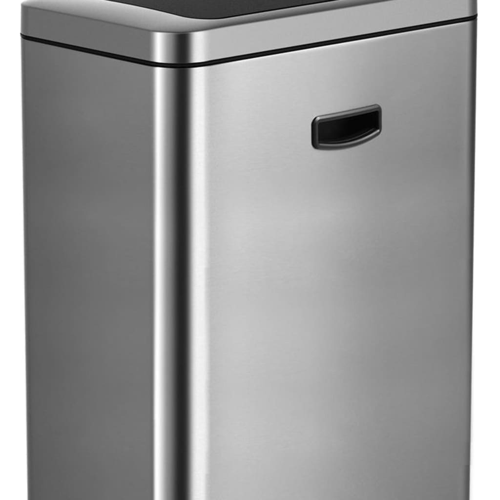 Eko Pattumiera Con Sensore Mirage 2X20 L Argento Opaco