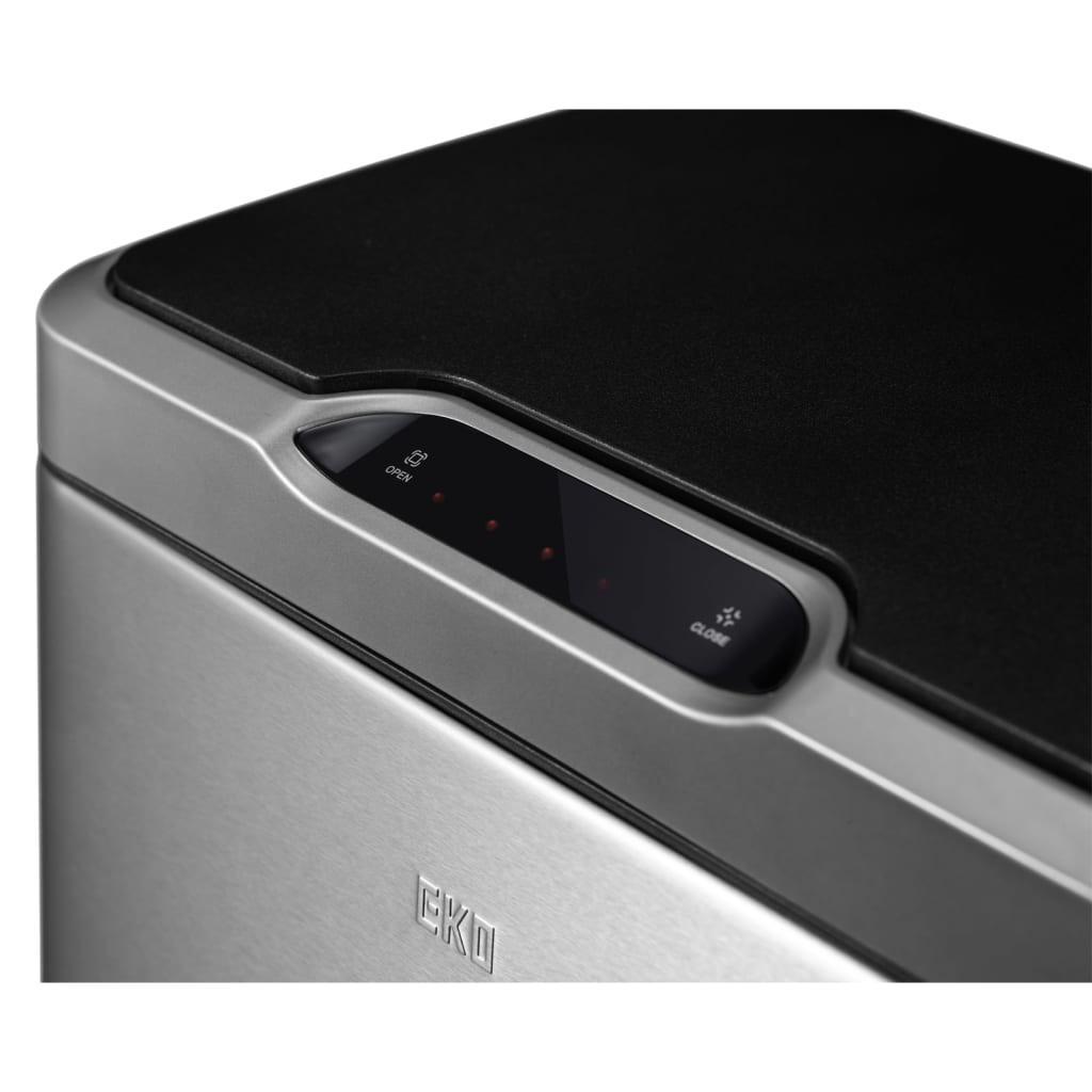 Eko Pattumiera Con Sensore Mirage 2X20 L Argento Opaco