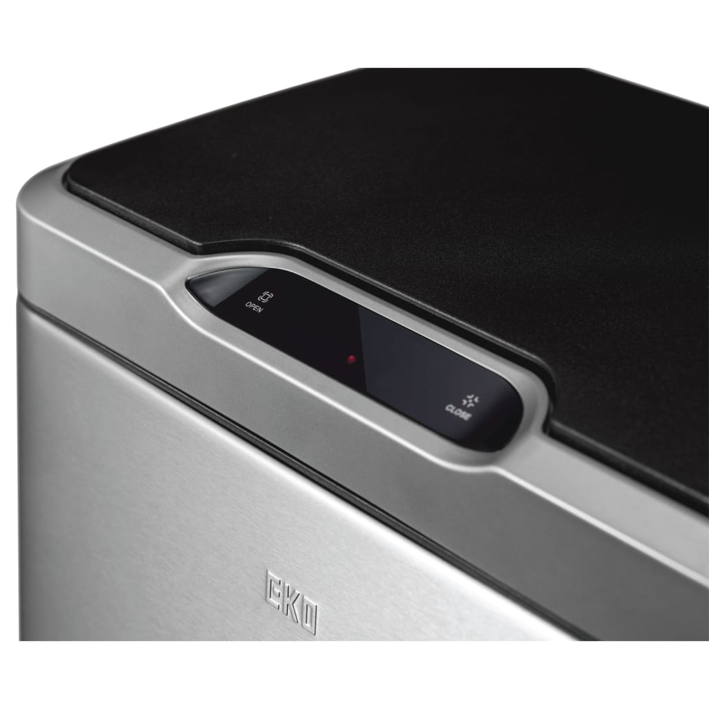Eko Pattumiera Con Sensore Mirage 2X20 L Argento Opaco
