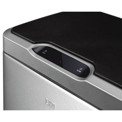 Eko Pattumiera Con Sensore Mirage 2X20 L Argento Opaco