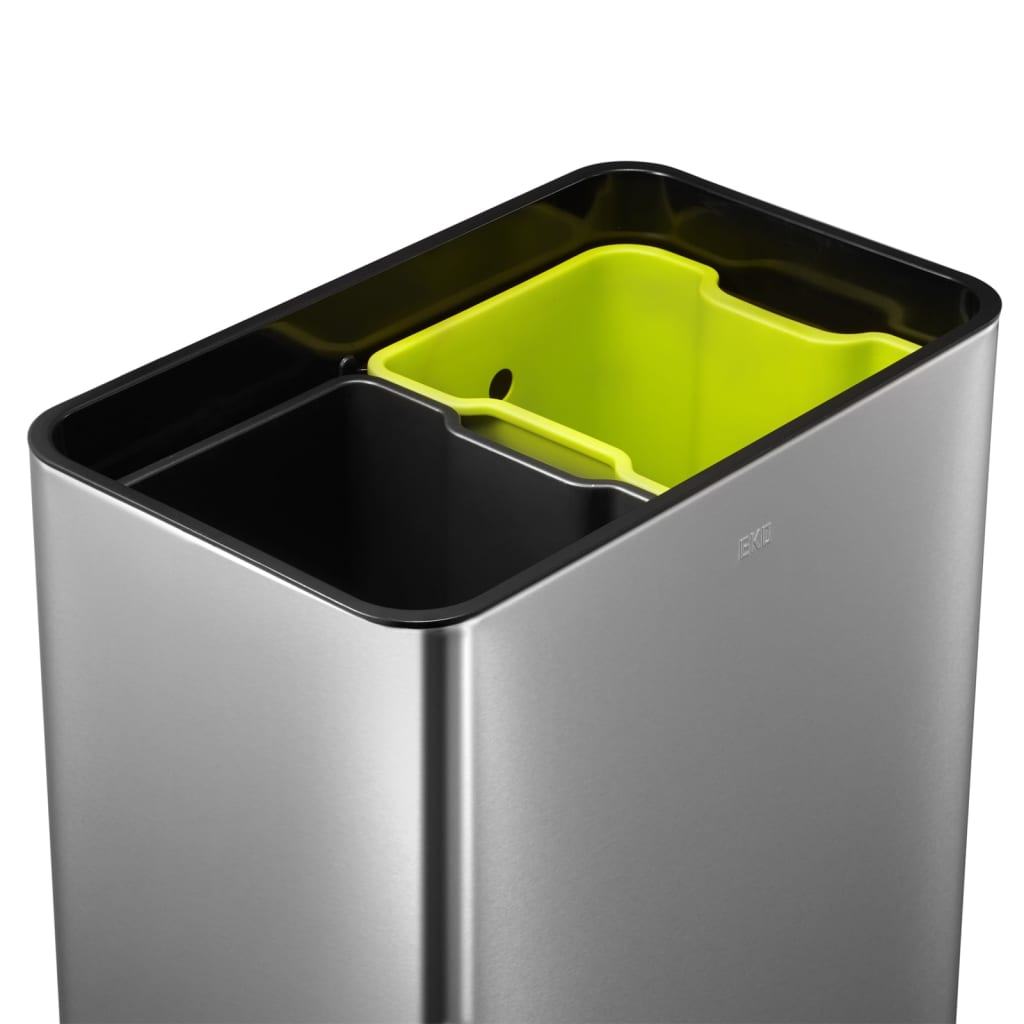 Eko Pattumiera Con Sensore Mirage 2X20 L Argento Opaco