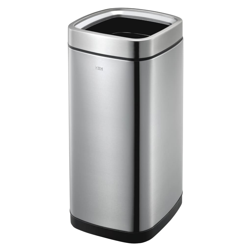 Eko Pattumiera Aperta Laguna 35 L Argento Opaco