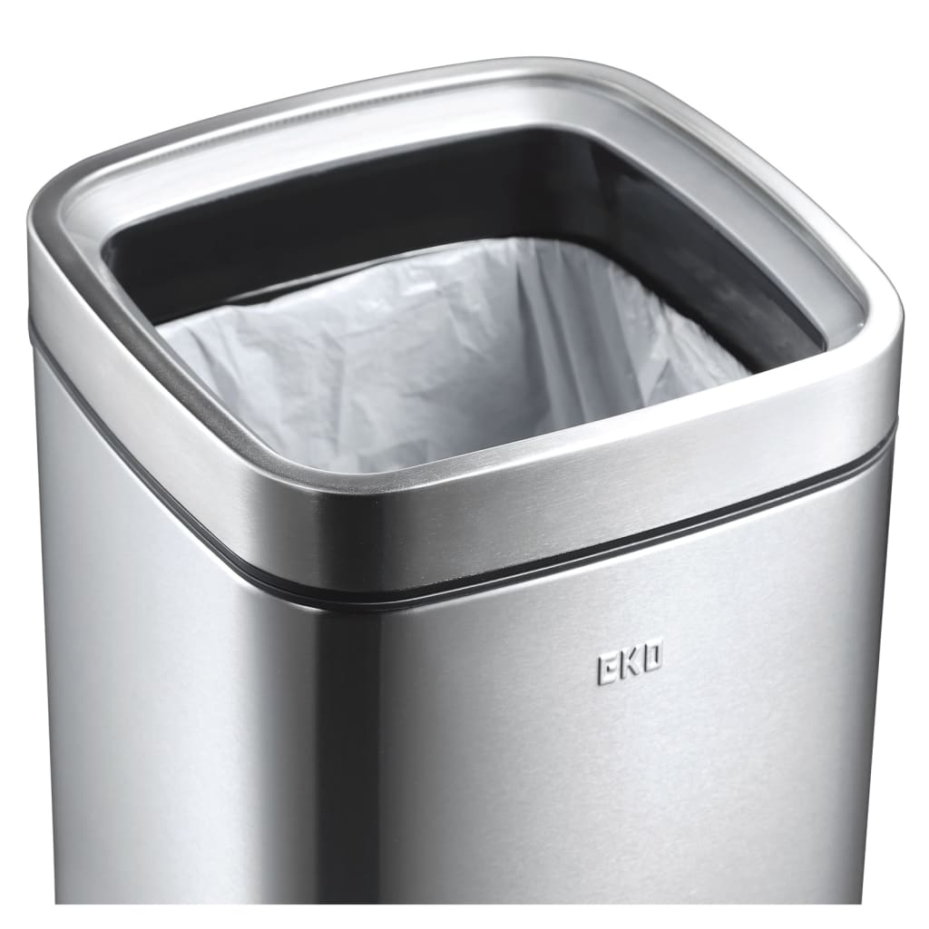 Eko Pattumiera Aperta Laguna 35 L Argento Opaco