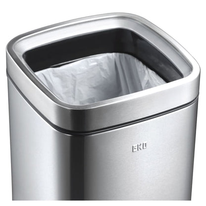 Eko Pattumiera Aperta Laguna 35 L Argento Opaco