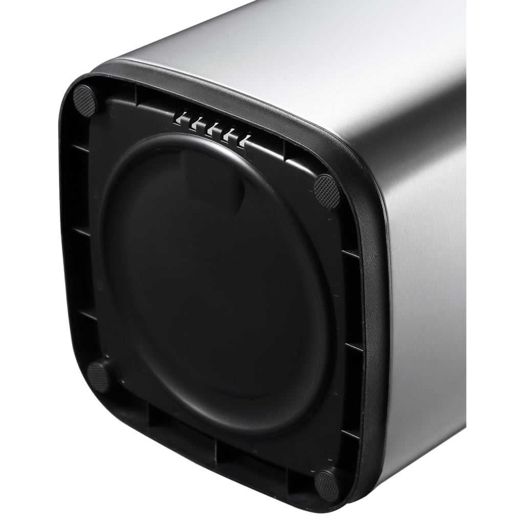 Eko Pattumiera Aperta Laguna 35 L Argento Opaco