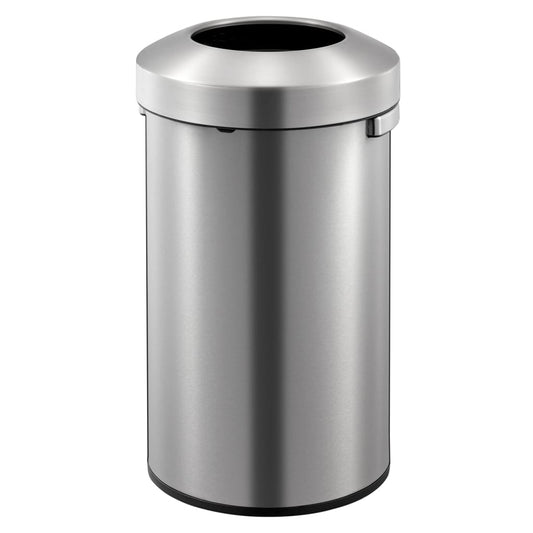 Eko Pattumiera Aperta Urban 90 L Argento Opaco