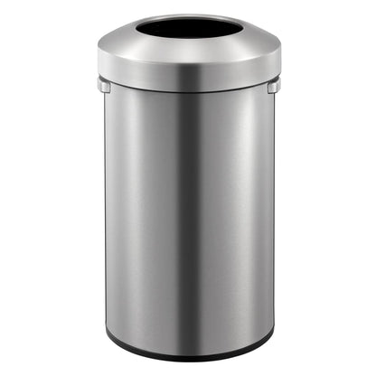 Eko Pattumiera Aperta Urban 90 L Argento Opaco