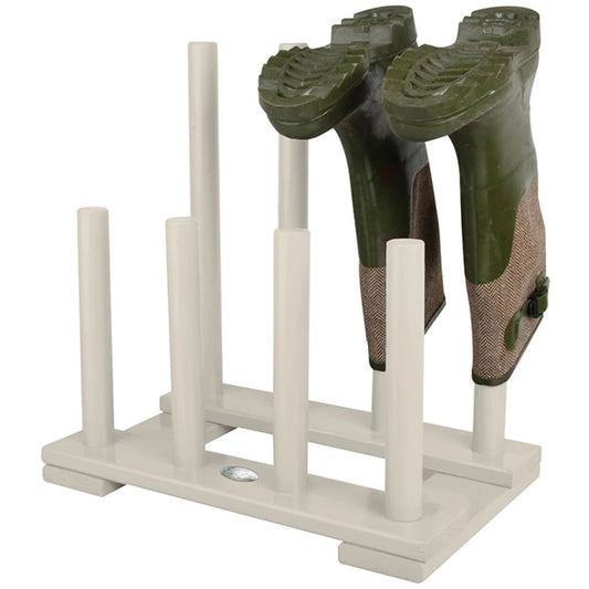 Esschert Design Supporto Per Stivali Bianco Cf48W