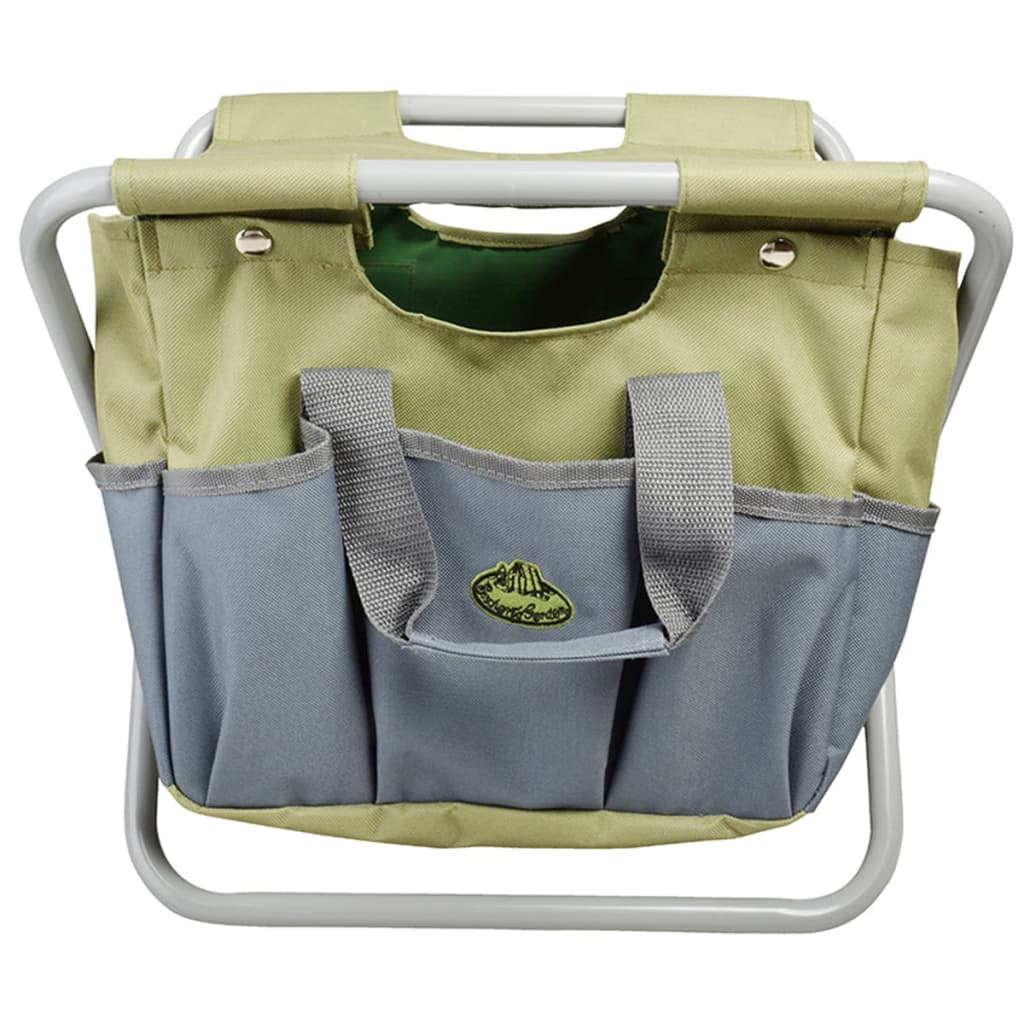 Esschert Design Sgabello E Borsa Portautensili Gt85
