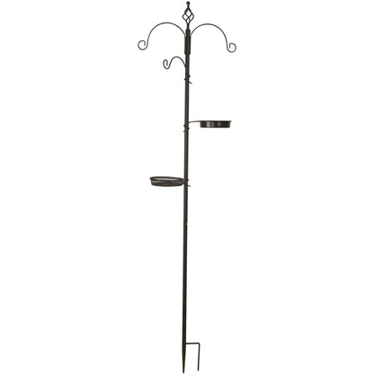 Esschert Design Postazione Con Mangiatoia Per Uccelli L Fb405
