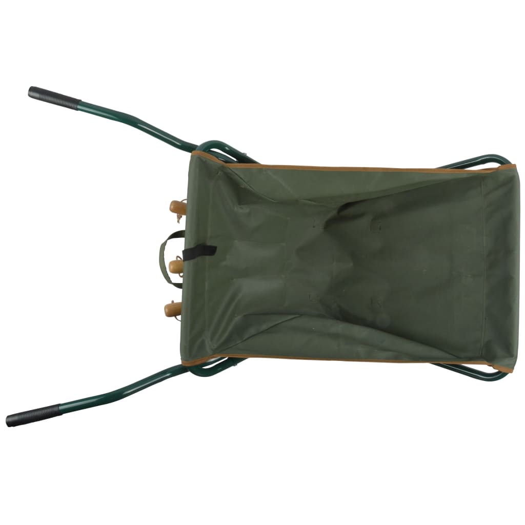 Esschert Design Carriola Pieghevole Verde Gt138