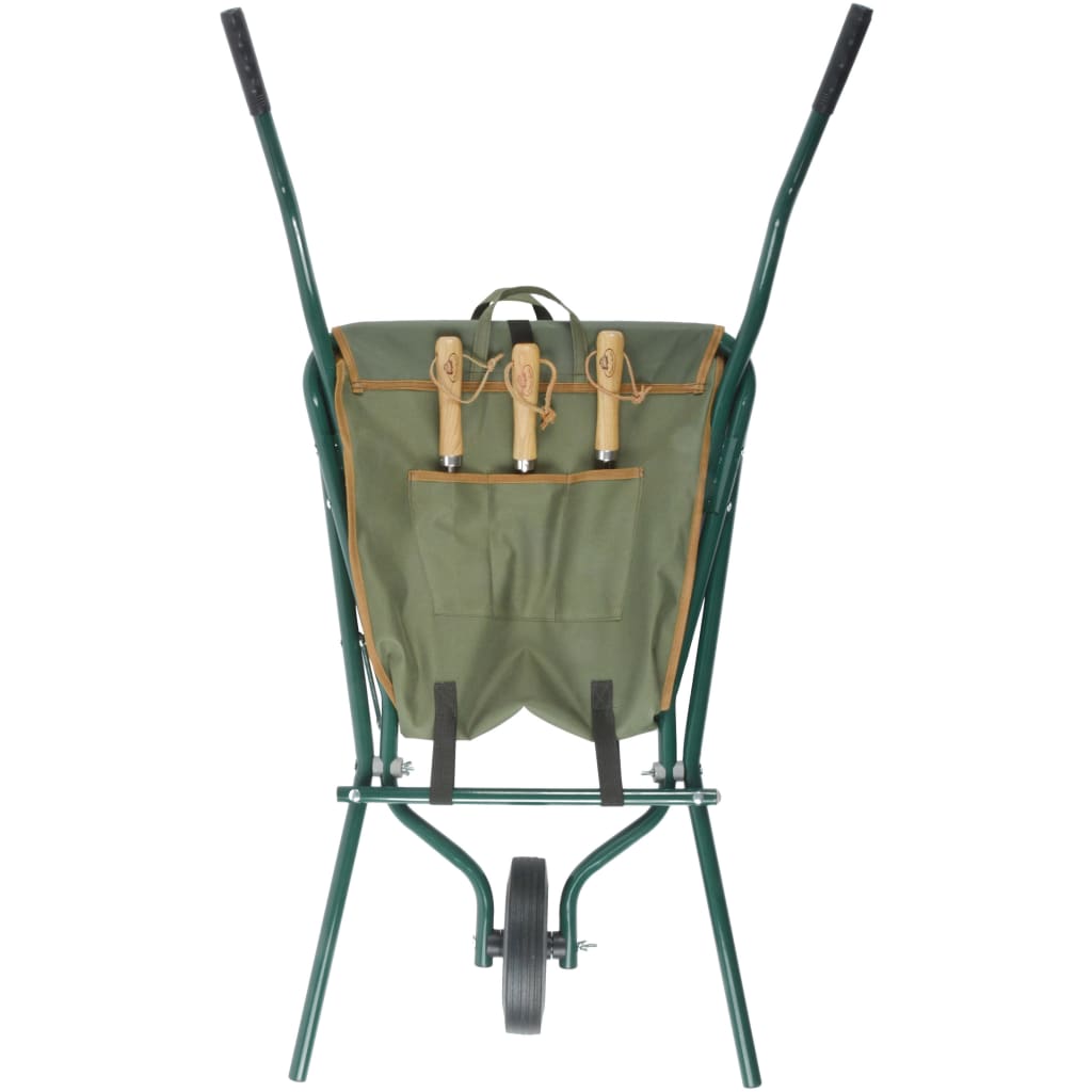Esschert Design Carriola Pieghevole Verde Gt138