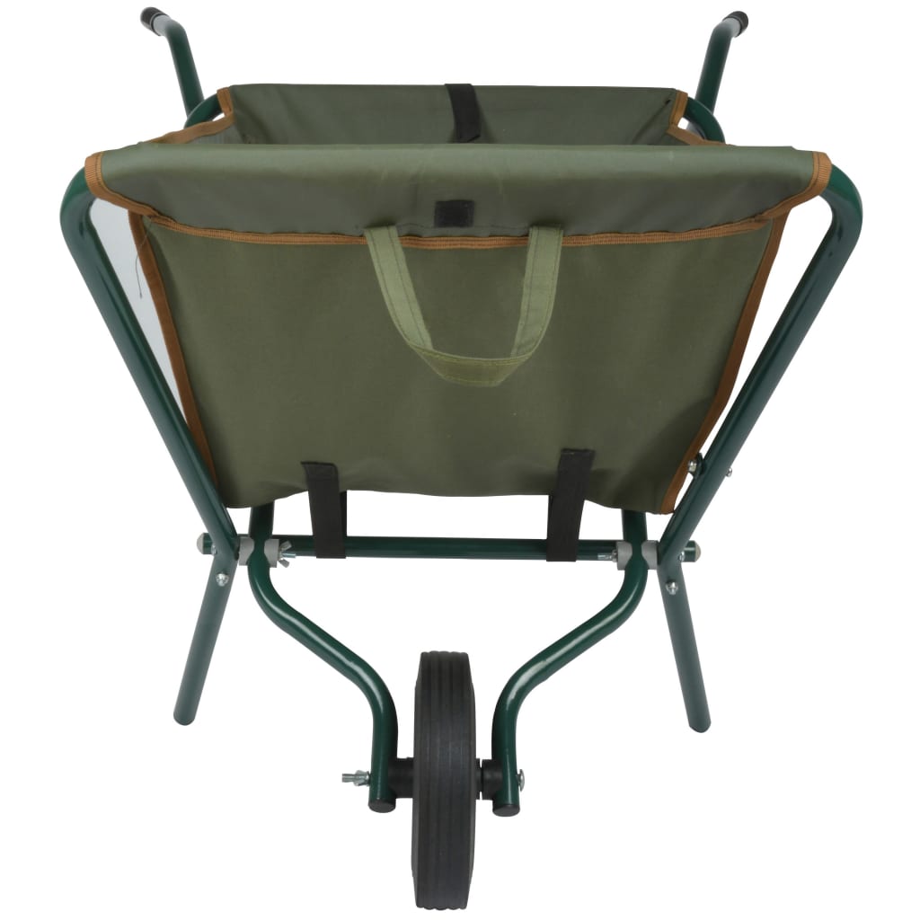 Esschert Design Carriola Pieghevole Verde Gt138